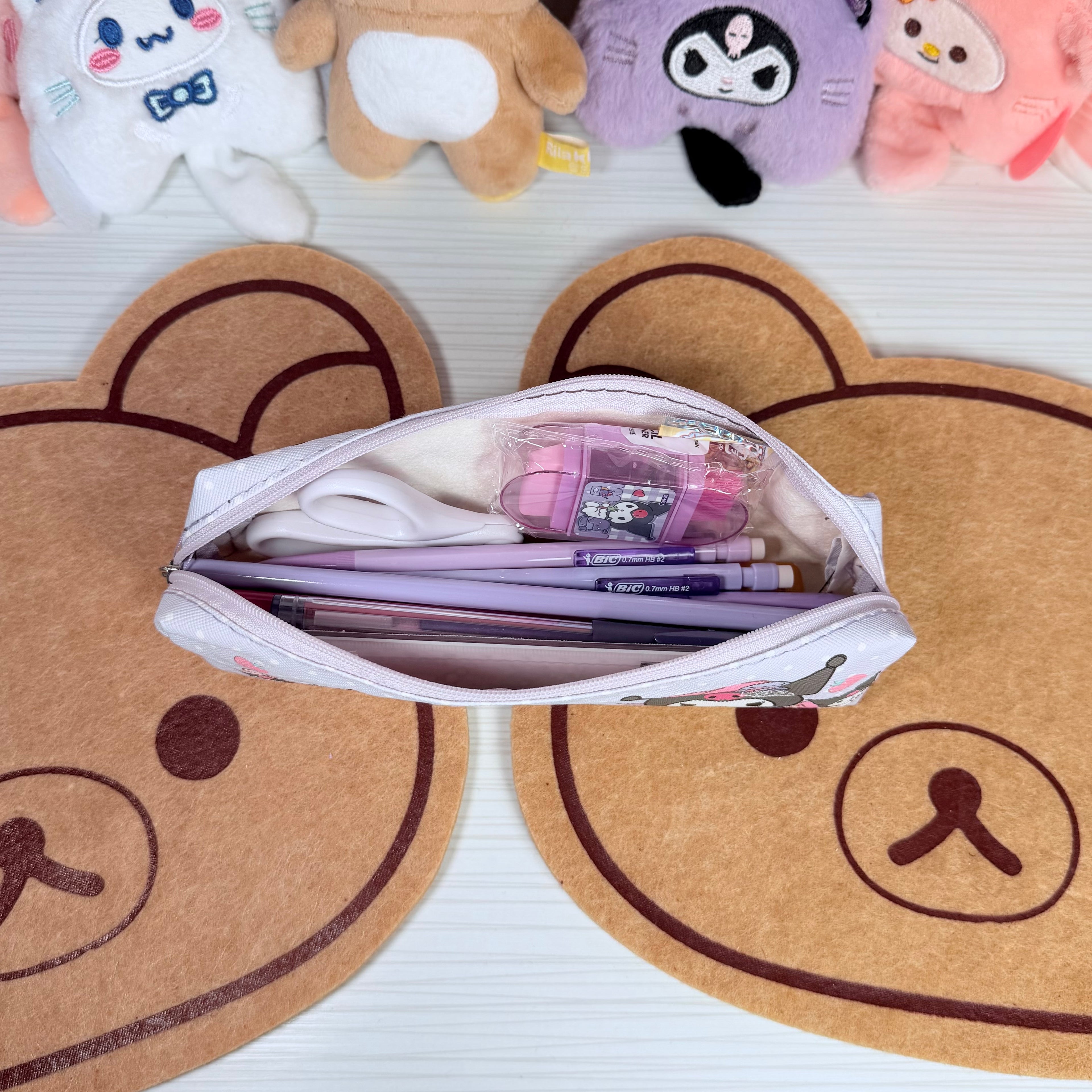 sanrio stationery kit – my melody, kuromi & cinnamoroll ♡